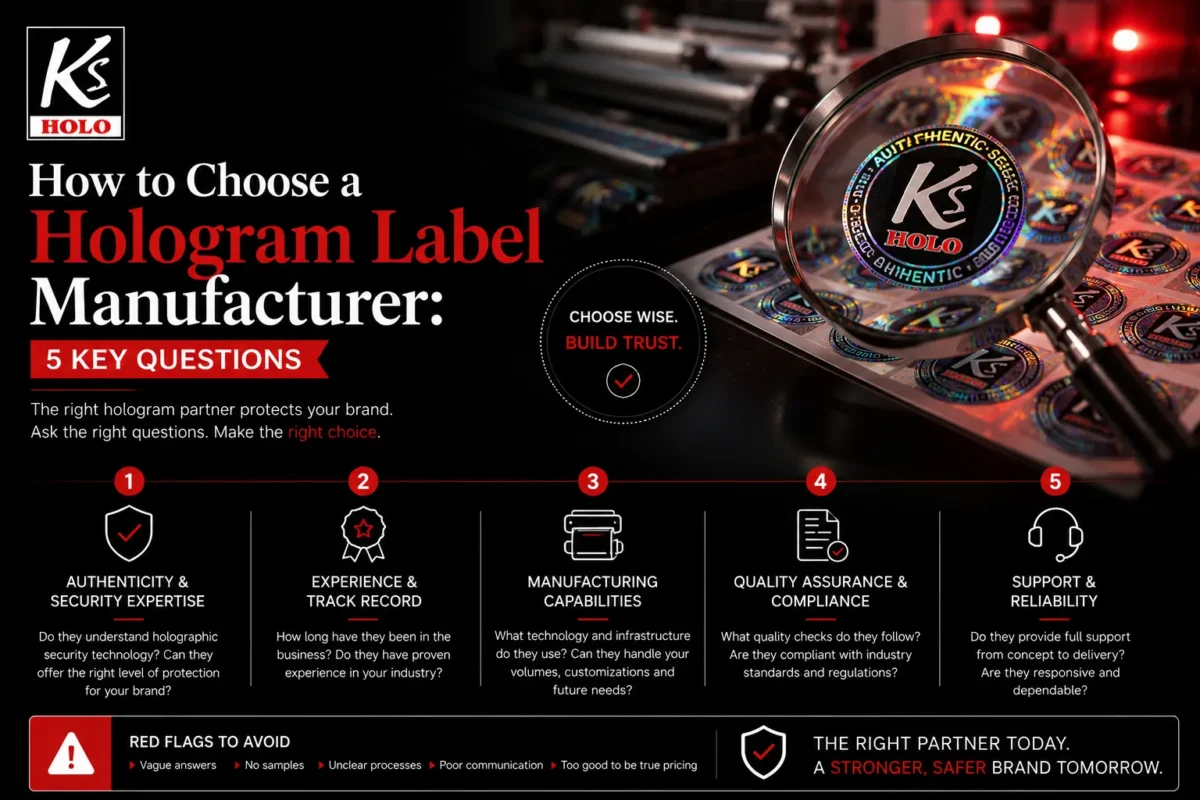 choose a hologram label manufacturer