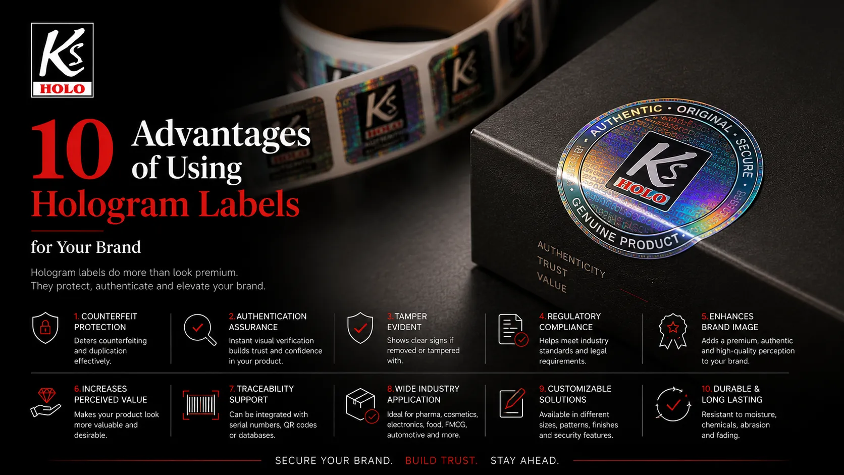 advantages of hologram labels