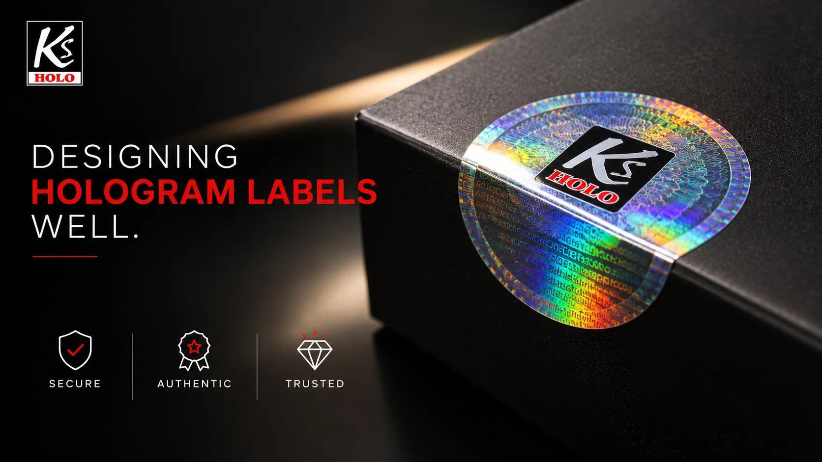 designing hologram labels