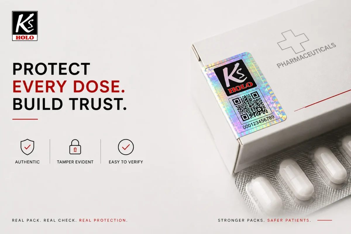 anti-counterfeit labels pharma